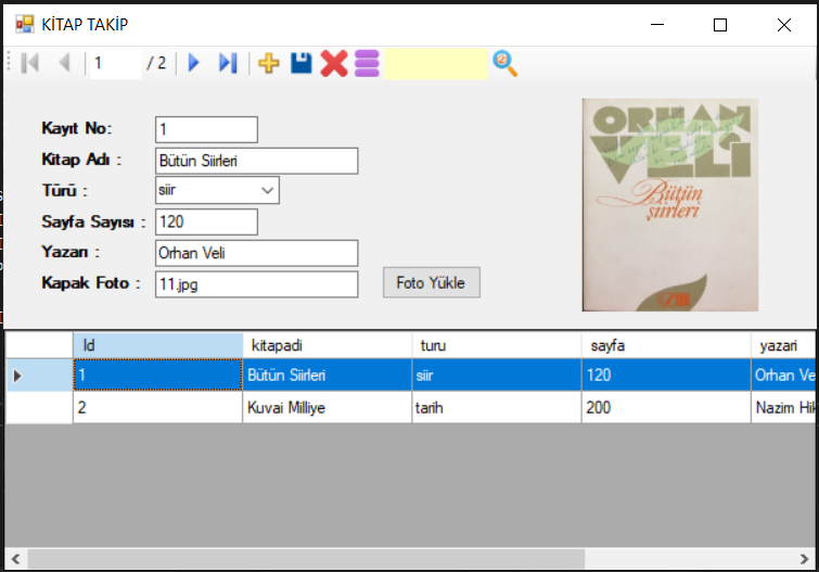 Csharp_Kutuphane_SqlServer_mdf_bindingsource