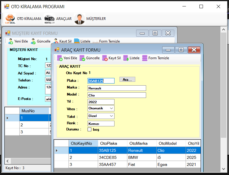 Csharp_Otokiralama_AccessVT_Datagridview_MdiForm